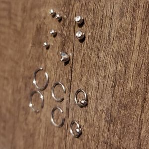 Surgical Steel Captive Beads